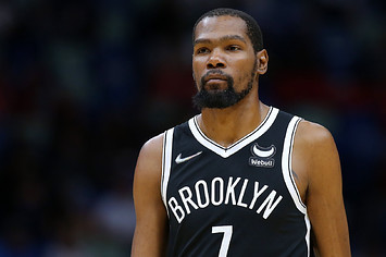 Kevin Durant at a Brooklyn Nets Game