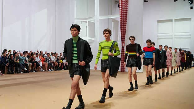Miuccia Prada and Raf Simons presented their Spring/Summer 2023 collection at Milan Fashion Week. Here's our review of their latest collaborative effort. 