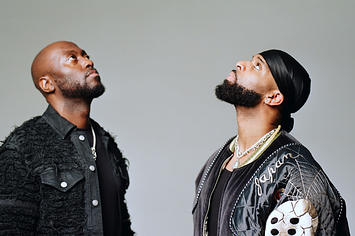 OVO Sound duo Dvsn looking up at the sky