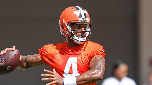 The Cleveland Browns quarterback was suspended for six games for violating the NFL's personal conduct policy amid claims of sexual misconduct.