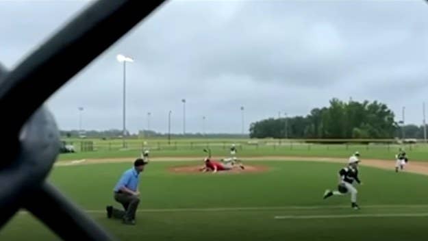 A Little League baseball game in North Carolina was canceled after gunfire could be heard in the distance, causing children to get down or run for cover.