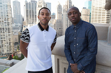 Ludacris and longtime manager Chaka Zulu in Chicago in 2017