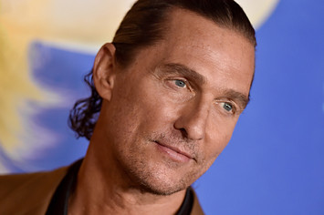 Matthew McConaughey attends premiere of 'Sing 2'