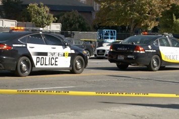Screenshot of Salt Lake City police on scene