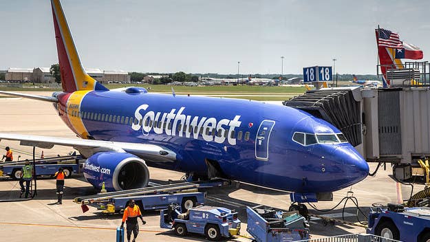 A Southwest Airlines pilot threatened over the intercom to return the plane to the gate if passengers didn't stop AirDropping him nude photos.