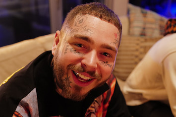 Post Malone is seen enjoying a hang session
