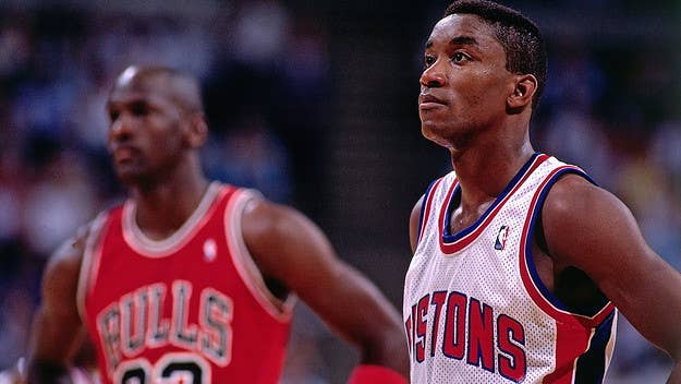 Isiah Thomas took to Twitter on Thursday to respond to an article explainng Michael Jordan's longstanding beef with the Detroit Pistons legend.