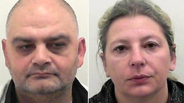 A couple have been jailed for running a human trafficking network in Bristol after they exploited more than 40 people and forced them to work without pay.