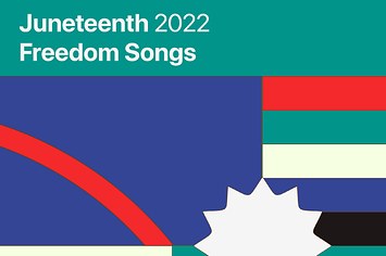 The cover art to the new Apple Music compilation 'Juneteenth 2022: Freedom Songs'