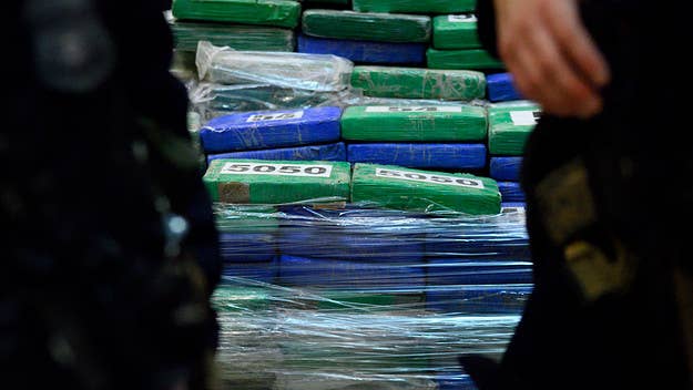 Mexico City police uncovered about 1.6 tons of cocaine inside two freight trucks, marking one of the biggest drug busts in recent history in the capital.