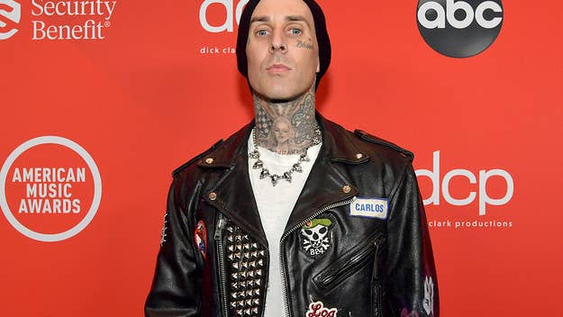 Travis Barker was rushed to a local Los Angeles hospital on Tuesday after experiencing health issues. His wife Kourtney Kardashian was by his side, TMZ reports.