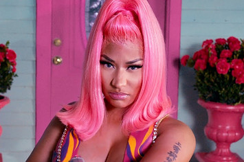 Nicki Minaj in the video for her track "Super Freaky Girl"