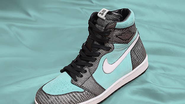 Fresh from dropping its upcycled Victory Chair, New York-based creative Ceeze returns to give the iconic Air Jordan 1 a Tiffany Nautilus 5711-inspired makeover.