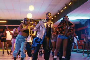 City Girls and Usher in the music video for "Good Love"