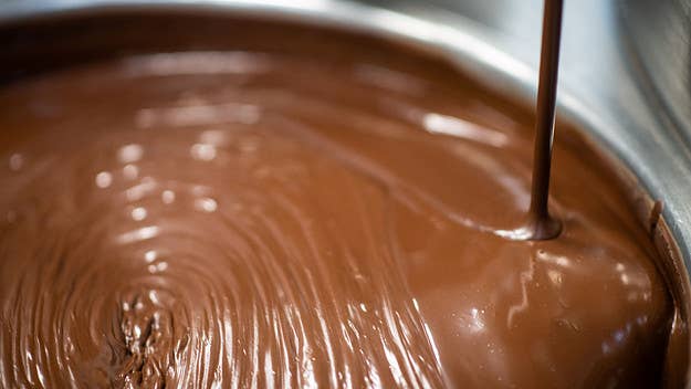 Two workers at the Mars Wrigley confectionary facility in Elizabethtown, Pennsylvania were rescued after falling into a tank filled with chocolate.