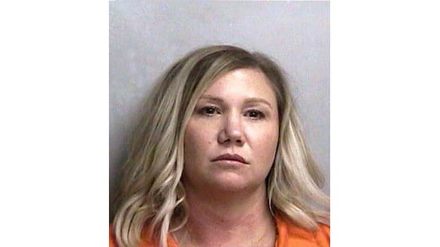 Florida authorities say Julie Kinsey Hoover has been charged with one count of an authority figure soliciting or engaging in sex with a student.