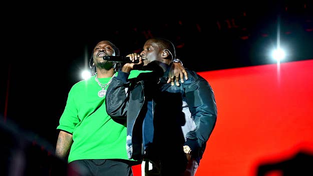 "Grindin'" was among the duo's classic tracks to have been performed as part of their reunion set at Pharrell's Something in the Water festival.