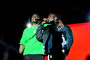 Pusha T and No Malice are pictured performing together