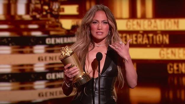 Jennifer Lopez took a deeply reflective approach to her list of thank-yous during Sunday night's ceremony, where she received the Generation Award.