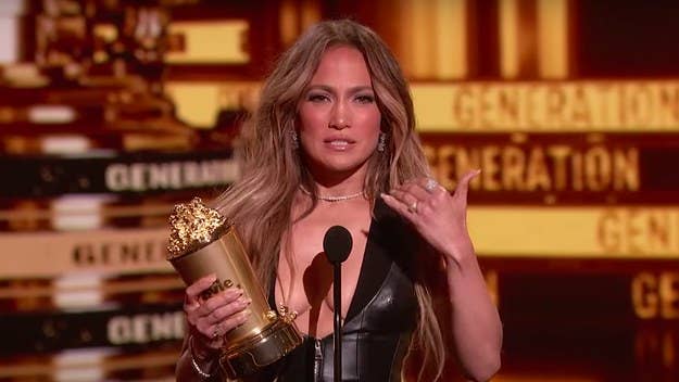 Jennifer Lopez took a deeply reflective approach to her list of thank-yous during Sunday night's ceremony, where she received the Generation Award.