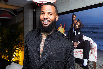 Rapper The Game attends the release of "Drillmatic" at the Gall3ry By Koll3ctiff
