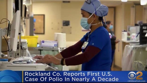 Officials say the infected individual was unvaccinated, and possibly contracted the disease from someone who received the oral polio vaccine.