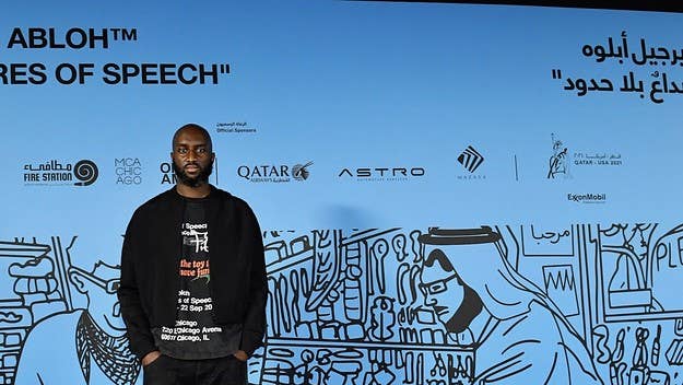 The range supports a retrospective exhibit celebrating the career of Abloh, the multi-hyphenate who fused his passions for music, architecture, and fashion.