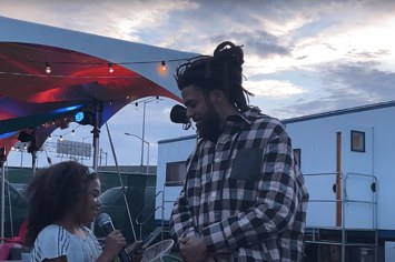 j cole talking to jazzy's world tv interview