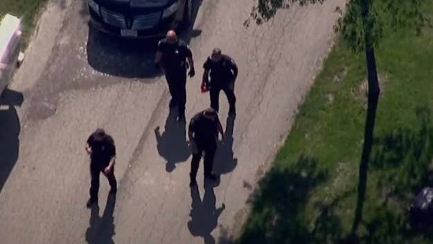 The incident reportedly took place shortly before 3 p.m. at Graceland Cemetery in Racine, Wisconsin. Police have not publicly identified the victims.