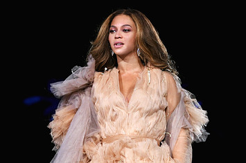 Beyonce onstage for news story