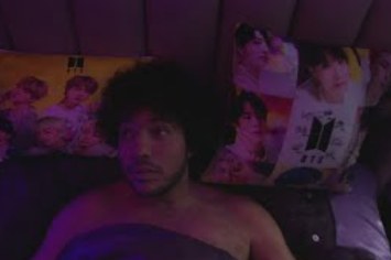 Screenshot from Benny Blanco's music video for "Bad Decisions."