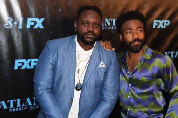 Donald Glover and Brian Tyree Henry attend 'Atlanta' Season 3 premiere