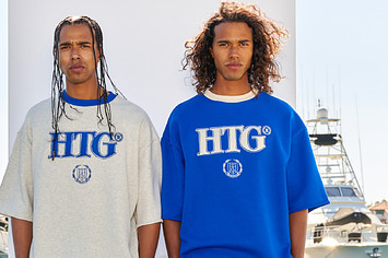 Models are seen wearing new HTG pieces