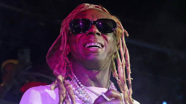 Lil Wayne took the stage on Saturday night for the Young Money Reunion show at Drake's October World Weekend festival, where he teased his forthcoming album.