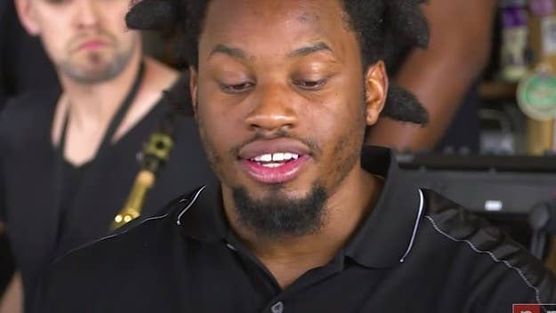 The Florida rapper was joined by his nine-piece Cold-Blooded Soul Band with supporting vocals by DJ POSHtronaut. Check out the performance here.