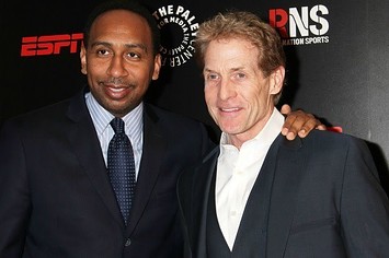 Stephen A. Smith and Skip Bayless.