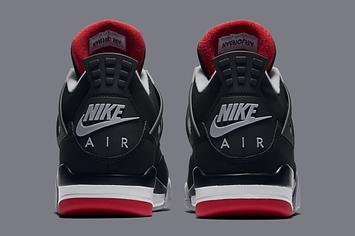 Air Jordan 4 'Bred' 308497 060 (Heel)