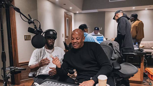 Sean 'Diddy' Combs said that one of his “biggest dreams finally came true” after he shared pictures of him working on music in the studio with Dr. Dre.