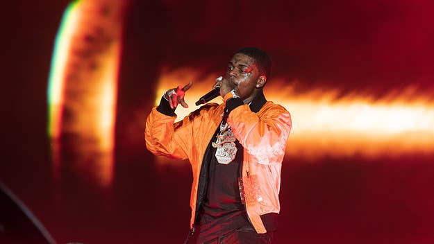 Made In America Festival was forced to cancel Kodak Black’s scheduled performance because he turned up so late, and the rapper is not happy about it.