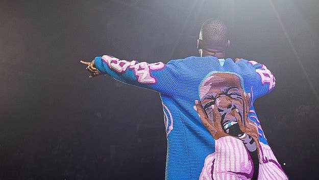 Cudi teamed up with Givenchy creative director Matthew Williams on the head-turning fit. The two will also release a special tee in celebration of the tour.