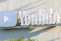 YouTube logo on display.