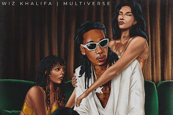 Wiz Khalifa is seen in cover art for his new album