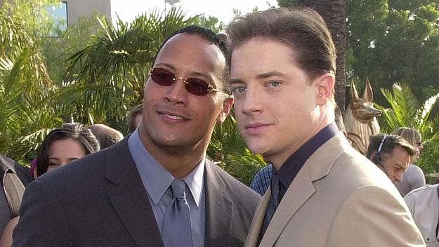 Dwayne Johnson pointed out that Fraser "kicked off my Hollywood career" and told the resurgent 'The Whale' star that he's "rooting for all your success."