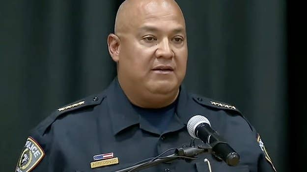 Arredondo was the commander for the intensely criticized police response during the May 24 massacre that saw 19 children and two teachers fatally shot.