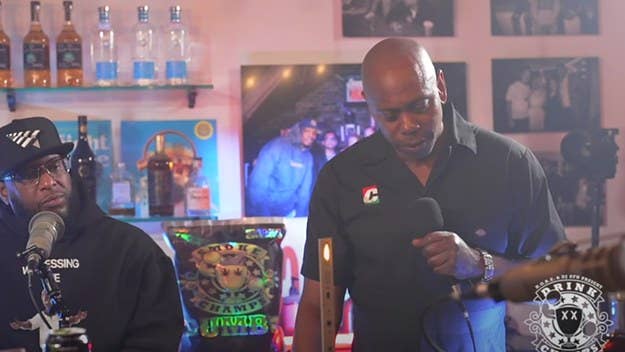 Just over two months after it was put on hold, the episode of 'Drink Champs' featuring Talib Kweli, Yasiin Bey, and Dave Chappelle has arrived.
