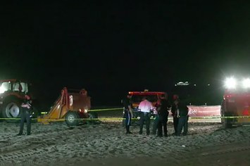 A look at a beach under investigation