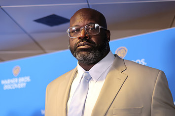 Shaquille O'Neal attends the Warner Bros. Discovery Upfront 2022