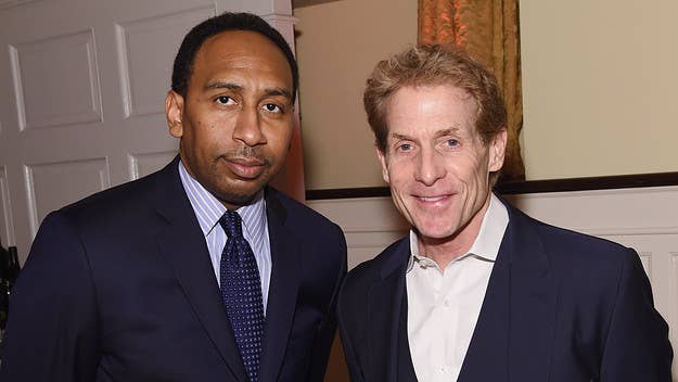 Skip Bayless took to his podcast to fire back at Stephen A. Smith for seemingly saying he's responsible for helping turn ESPN's 'First Take' into a success.