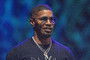 Jamie Foxx appears on stage on the final night of Jamie Foxx: Act Like You Got Some Sense Book Tour