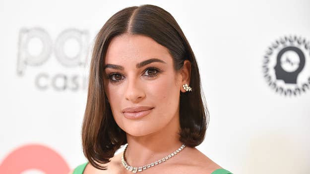 Lea Michele addressed a conspiracy theory that she's illiterate in a 'New York Times' profile focused on her upcoming role in the Broadway play 'Funny Girl.'